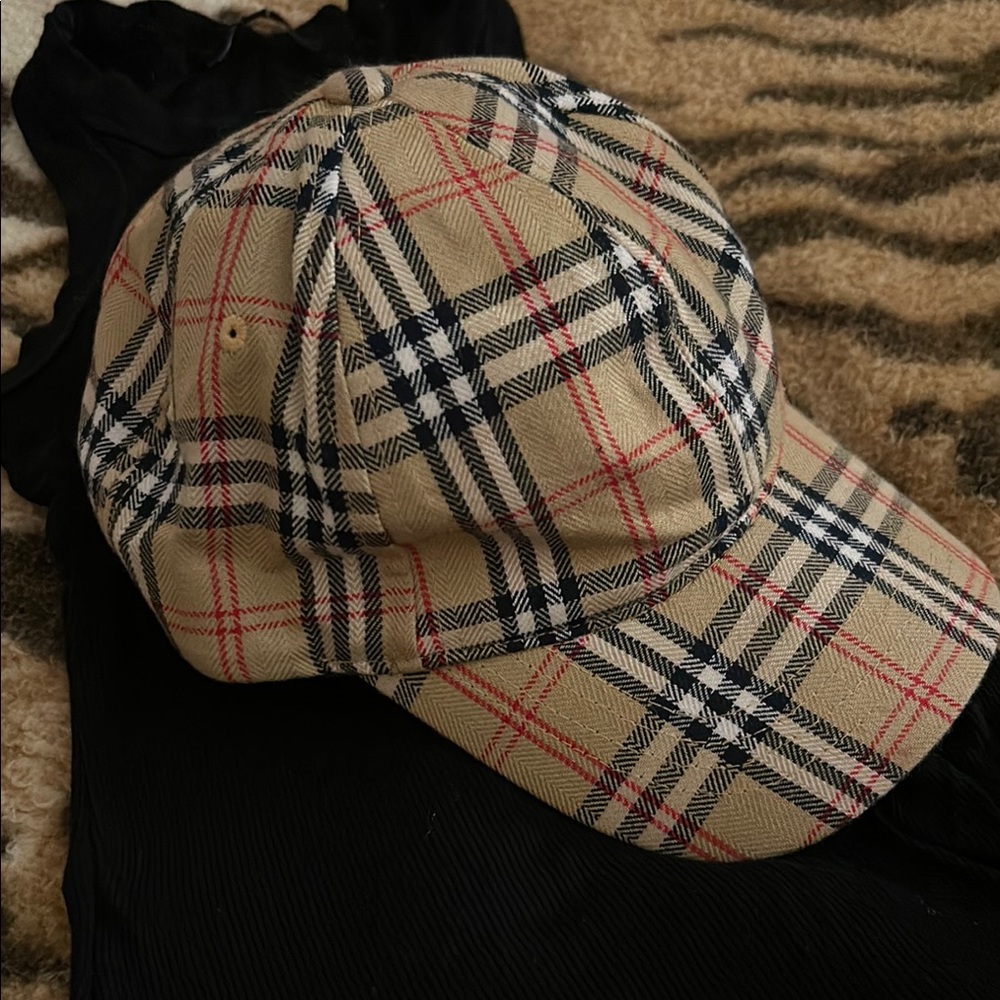 Burberry Nova Check Baseball Cap